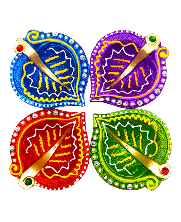 Clay decorative diya