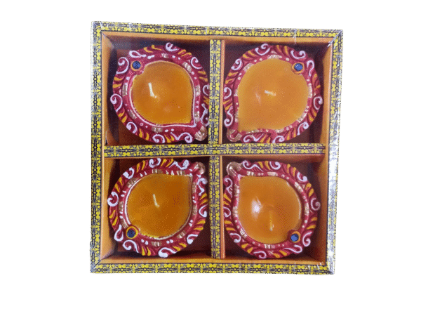 Clay wax diya - Image 2