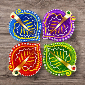 Clay decoration diya