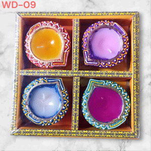 Wax diya 4 pcs box