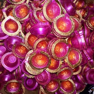 2.25 inch colour diya